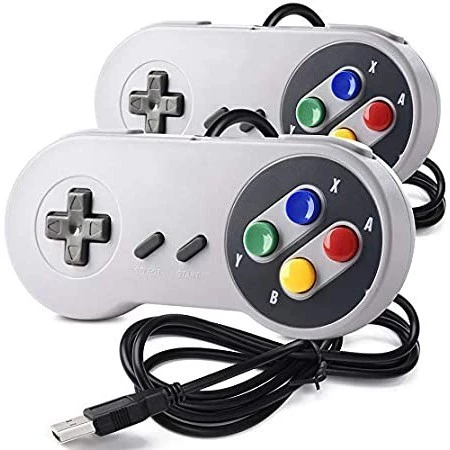 Joystick Controle USB Super Nintendo SNES para PC Mac Linux