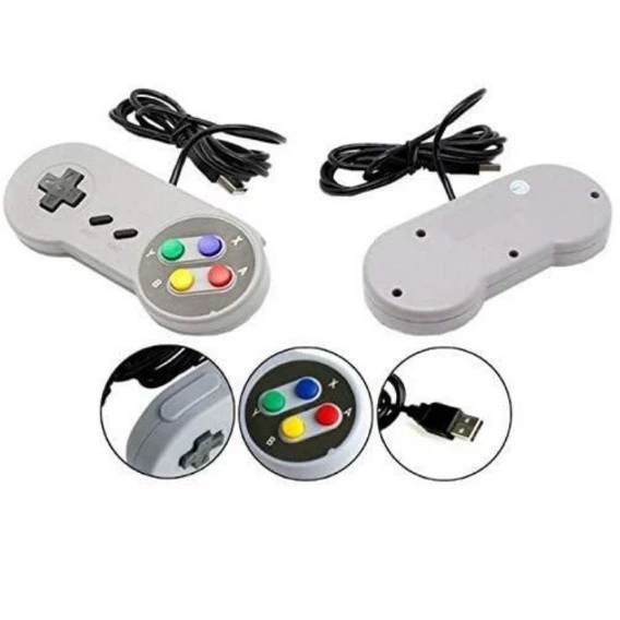 Joystick Controle USB Super Nintendo SNES para PC Mac Linux - Imagem 4
